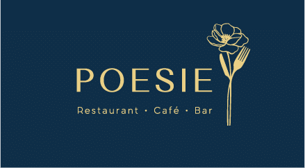 Logo Restaurant Cafe Bar Poesie Logo Restaurant Cafe Bar Poesie