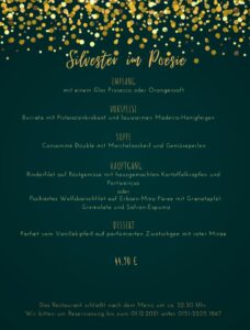 Silvester Menü 2021